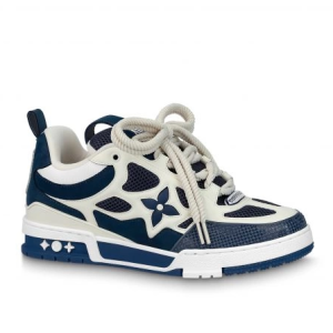 Louis Vuitton LV Skate Sneaker Navy Blue Marine