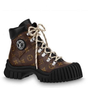 Louis Vuitton LV Ruby Flat Ranger Boot Cacao Brown