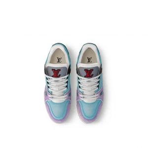 Louis Vuitton Cult LV Trainer Sneaker Blue